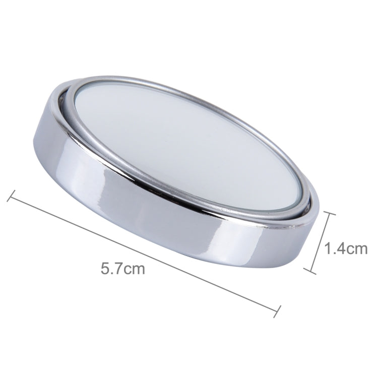 3R-035 Car Blind Spot Rear View Wide Angle Mirror, Diameter: 5cm(Silver) - In Car by 3R | Online Shopping UK | buy2fix