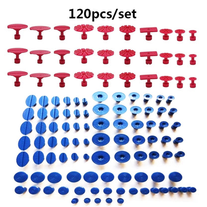 120 in 1 Auto PDR Plastic Ding Glue Tabs Paintless Dent Removal Car Repair Tools Kits Glue Puller Sets Tabs PDR Tools - In Car by buy2fix | Online Shopping UK | buy2fix