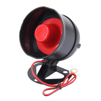 Car Safty Warning Alarm System Engine DC 12V 15W 6 Tone Loudspeaker Buzzer Speaker Anti-theft Device High-decibel Alarm Anti-theft Speaker - Security Alarm System by buy2fix | Online Shopping UK | buy2fix