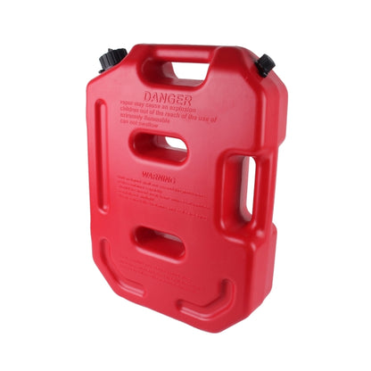 Gasoline Fuel Tanks Plastic 2.6 Gallon 10 Litres Auto Shut Off Fuel Cans Oil Container Emergency Backup(Red) - oil tank tubes & oil pumps by buy2fix | Online Shopping UK | buy2fix