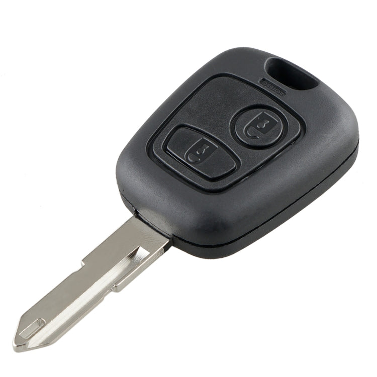 For PEUGEOT 206 2 Buttons Intelligent Remote Control Car Key with Integrated Chip & Battery, Frequency: 433MHz - Remote Car Key by buy2fix | Online Shopping UK | buy2fix