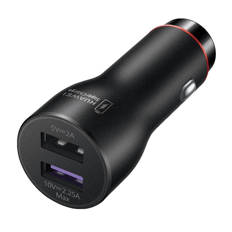 Original Huawei CP36 Dual USB Super Fast Charging Car Charger (Max 22.5W SE) (Dark Gray) - Car Charger by Huawei | Online Shopping UK | buy2fix