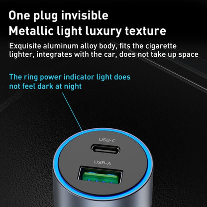 MOMAX UC16E 67W USB-C / Type-C + USB Dual Ports Car Charger - Car Charger by MOMAX | Online Shopping UK | buy2fix