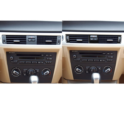 For BMW 3 Series E90/E92/E93 2005-2012 5pcs Low Allocation Car Air conditioner Air Outlet Decorative Sticker, Left and Right Drive Universal - In Car by buy2fix | Online Shopping UK | buy2fix