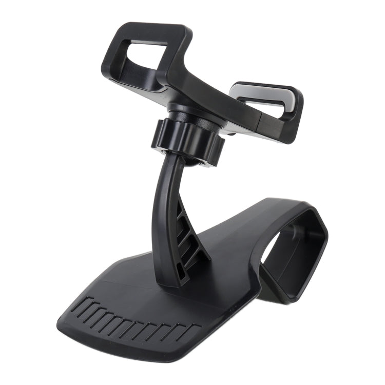 Car Dashboard Mobile Phone Holder Bracket with Number Plate (Black) -  by buy2fix | Online Shopping UK | buy2fix