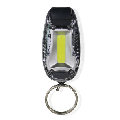 Multifunctional Portable Bicycle Taillight Helmet Light Running Warning Light Luminous Keychain (White) - Taillights by buy2fix | Online Shopping UK | buy2fix