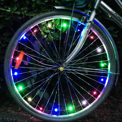 Bicycle Wheel Spoke Decorative LED Light Article Bar Strip - Decorative Lights by buy2fix | Online Shopping UK | buy2fix