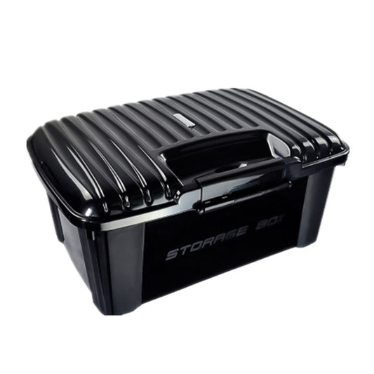 3R-2001 Car / Household Storage Box Sealed Box, Capacity: 30L (Black) - In Car by 3R | Online Shopping UK | buy2fix