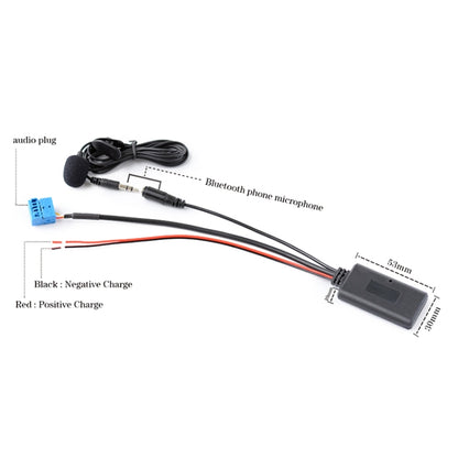 Car 6PIN AUX Bluetooth Audio Input Cable + MIC for Acura RDX TSX MDX CSX - In Car by buy2fix | Online Shopping UK | buy2fix