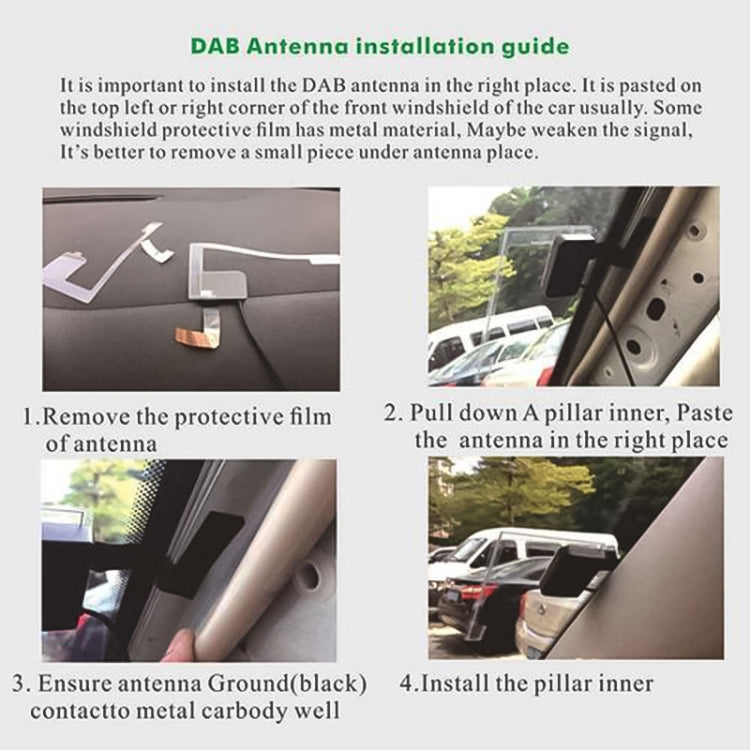 Car DAB+ Digital Broadcasting Receiver Box with FM Forwarding - In Car by buy2fix | Online Shopping UK | buy2fix