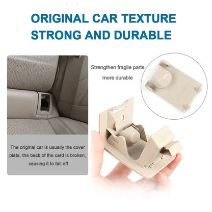 For Toyota Camry 2017- Car Rear Child ISOFIX Switch Seat Safety Cover Assembly 2059200513 (Beige) - In Car by buy2fix | Online Shopping UK | buy2fix