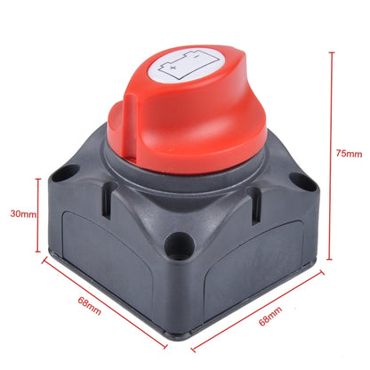 Car Auto RV Marine Boat Battery Isolator Disconnect Rotary Switch Cut with Terminals - In Car by buy2fix | Online Shopping UK | buy2fix