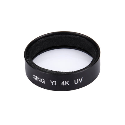 SING for Xiaomi Xiaoyi Yi II Sport Action Camera Proffesional 4K UV Filter(Black) - DJI & GoPro Accessories by buy2fix | Online Shopping UK | buy2fix