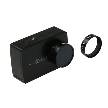 SING for Xiaomi Xiaoyi Yi II Sport Action Camera Proffesional 4K UV Filter(Black) - DJI & GoPro Accessories by buy2fix | Online Shopping UK | buy2fix