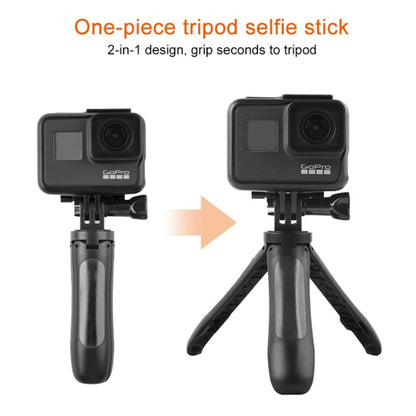 GP446 Multifunctional Mini Fixed Tripod for GoPro Hero11 Black / HERO10 Black /9 Black /8 Black /7 /6 /5 /5 Session /4 Session /4 /3+ /3 /2 /1, DJI Osmo Action and Other Action Cameras(Grey) - DJI & GoPro Accessories by buy2fix | Online Shopping UK | buy2fix