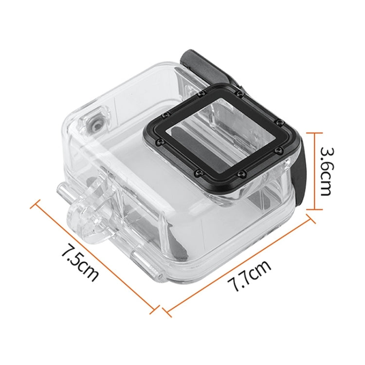 GP452 Waterproof Case + Touch Back Cover for GoPro HERO7 White / Silver - DJI & GoPro Accessories by buy2fix | Online Shopping UK | buy2fix