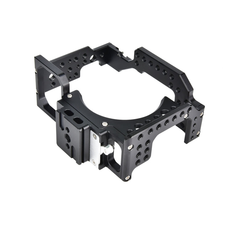 YELANGU CA7 YLG0908A-A01 Video Camera Cage Stabilizer for Sony A7K & A7X & A73  & A7S & A7R & A7RII & A7SII(Black) - Camera Accessories by YELANGU | Online Shopping UK | buy2fix