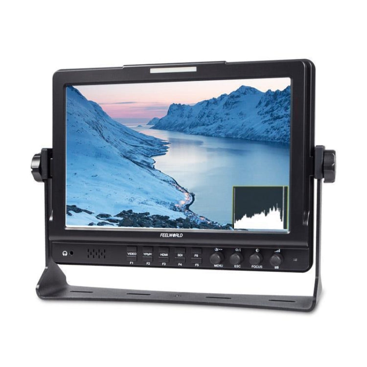 FEELWORLD FW1018SPV1 1920x1200 10.1 inch IPS Screen HD Color LCD Director Camera Field Monitor - Camera Accessories by FEELWORLD | Online Shopping UK | buy2fix