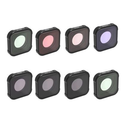 JSR KB Series STAR+MCUV+NIGHT+Diving Red+Diving Pink+ND8+ND16+ND32 Lens Filter for GoPro HERO10 Black / HERO9 Black - DJI & GoPro Accessories by JSR | Online Shopping UK | buy2fix