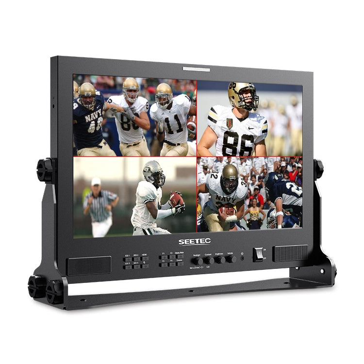 SEETEC ATEM173S 17.3 inch 3G-SDI HDMI Full HD 1920x1080 Multi-camera Broadcast Monitor(AU Plug) - On-camera Monitors by SEETEC | Online Shopping UK | buy2fix