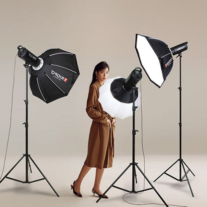 TRIOPO EX-150W Studio Flash Built-in Dissipate Heat System with EX-150III LED Single Light - Shoe Mount Flashes by TRIOPO | Online Shopping UK | buy2fix