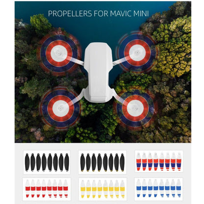 8PCS/Set Sunnylife 4726F-CS Low Noise Quick-release Wing Propellers Drone Accessories for DJI Mavic Mini(Red) - DJI & GoPro Accessories by Sunnylife | Online Shopping UK | buy2fix