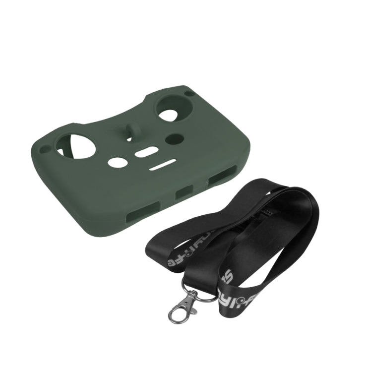 Sunnylife AIR2-Q9290 Remote Control Silicone Protective Case with lanyard for DJI Mavic Air 2 (Army Green) - DJI & GoPro Accessories by Sunnylife | Online Shopping UK | buy2fix