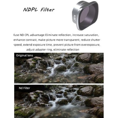 JSR KS ND16PL Lens Filter for DJI FPV, Aluminum Alloy Frame - DJI & GoPro Accessories by JSR | Online Shopping UK | buy2fix