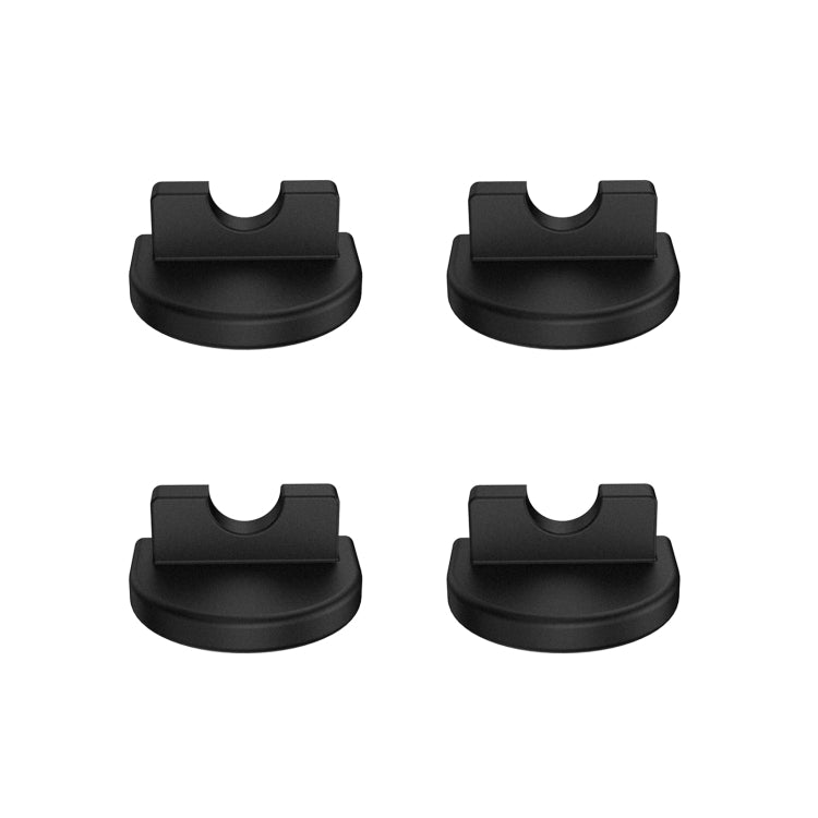 Sunnylife DC339 4 PCS Silicone Anti-release Plug for DJI Action 2 (Black) - Other by Sunnylife | Online Shopping UK | buy2fix