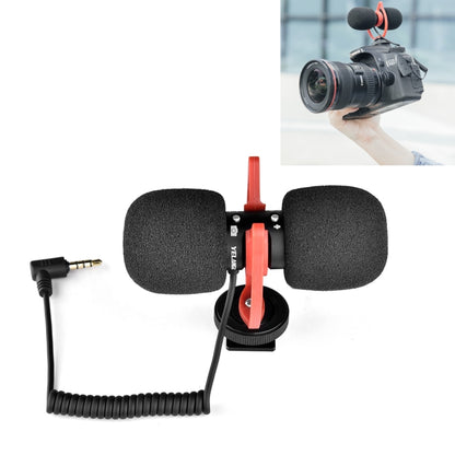 YELANGU MIC11 SLR Camera Mobile Phone Two-way Recording Microphone - Consumer Electronics by YELANGU | Online Shopping UK | buy2fix