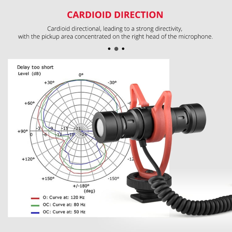 YELANGU MIC11 SLR Camera Mobile Phone Two-way Recording Microphone - Consumer Electronics by YELANGU | Online Shopping UK | buy2fix