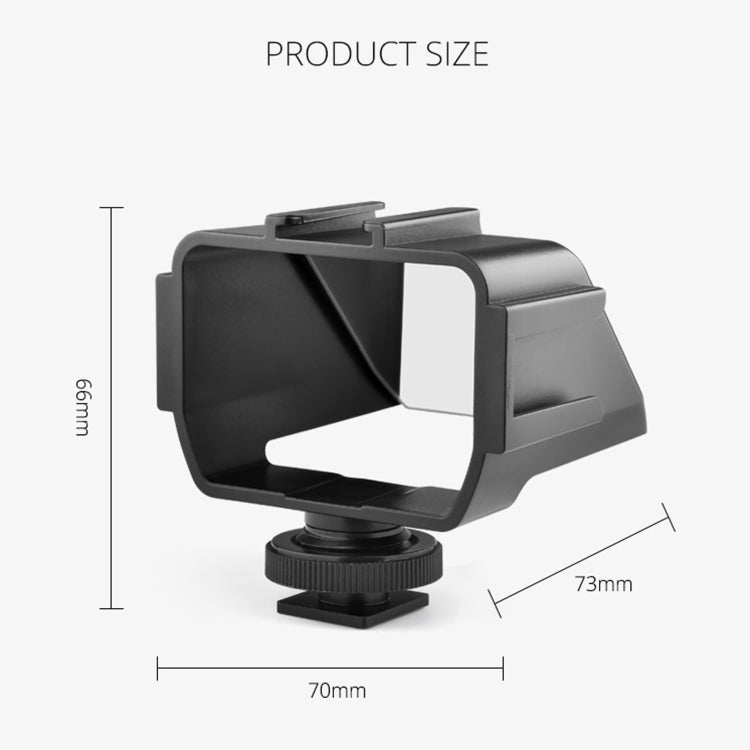 YELANGU A74 Universal Vlog Camera Flip Screen - Other Accessories by YELANGU | Online Shopping UK | buy2fix