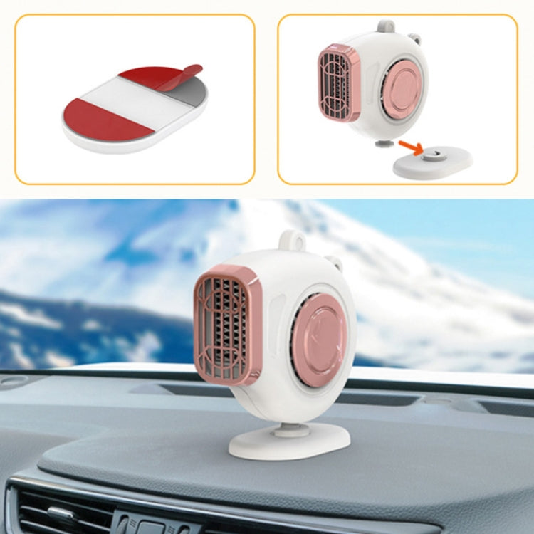 Portable Car Dashboard Electric Heater Winter Defroster, Voltage:24V(Black) -  by buy2fix | Online Shopping UK | buy2fix