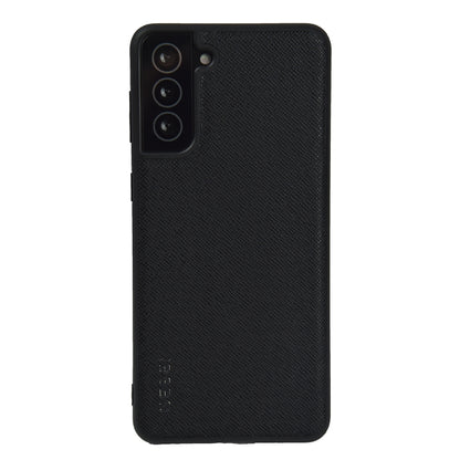 For Samsung Galaxy S21 Ultra 5G GEBEI Full-coverage Shockproof Leather Protective Case(Black) - Galaxy S21 Ultra 5G Cases by GEBEI | Online Shopping UK | buy2fix