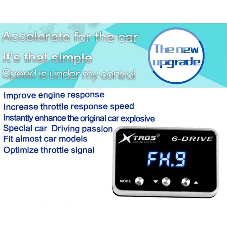 For Nissan Sunny 2011- TROS TS-6Drive Potent Booster Electronic Throttle Controller -  by TROS | Online Shopping UK | buy2fix