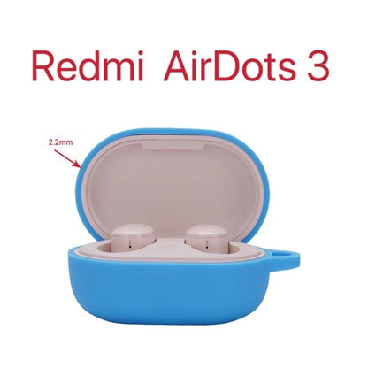 Silicone Earphone Protective Case for Xiaomi Redmi AirDots3(Yellow) - Xiaomi Earphone Case by buy2fix | Online Shopping UK | buy2fix