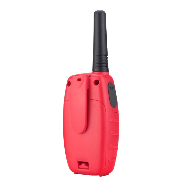 1 Pair RETEVIS RT628B 0.5W EU Frequency 446MHz 3CHS Simple Handheld Children Walkie Talkie(Red) - Consumer Electronics by RETEVIS | Online Shopping UK | buy2fix