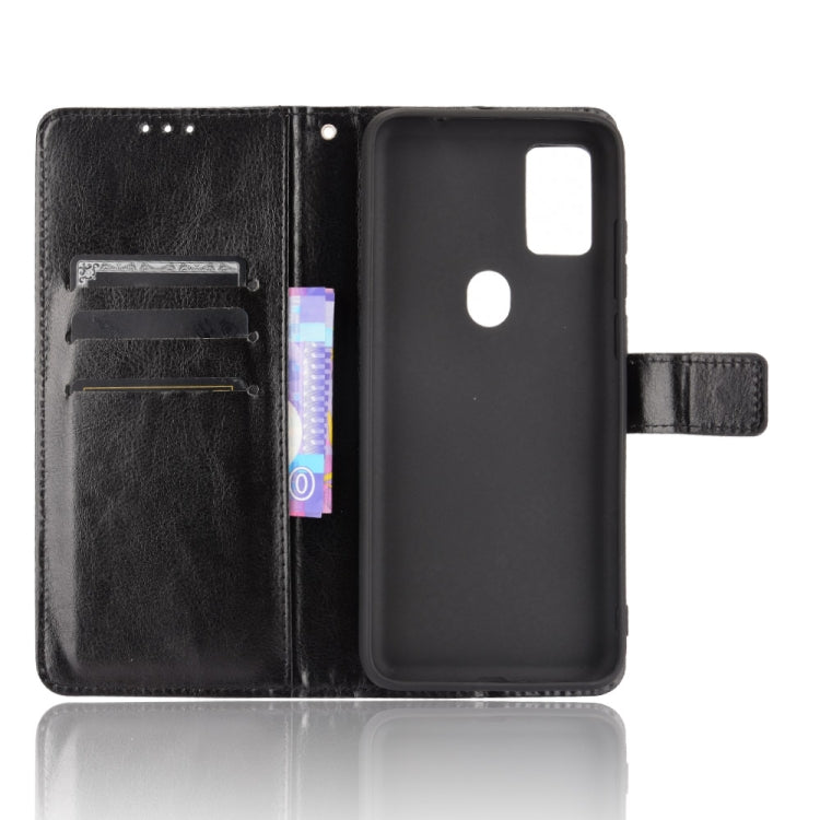 For Ulefone Note 11P Retro Crazy Horse Texture Horizontal Flip Leather Case with Holder & Card Slots & Photo Frame(Black) - More Brand by buy2fix | Online Shopping UK | buy2fix