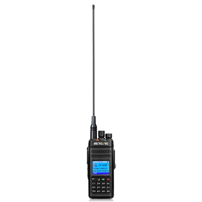 RETEVIS RT83 10W 400-470MHz 1024CHS Waterproof DMR Digital Dual Time Two Way Radio Walkie Talkie(Black) - Handheld Walkie Talkie by RETEVIS | Online Shopping UK | buy2fix