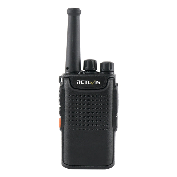 RETEVIS RT67 0.5W PMR446 16CHS Two Way Radio Mini Handheld Walkie Talkie, EU Plug(Black) - Handheld Walkie Talkie by RETEVIS | Online Shopping UK | buy2fix