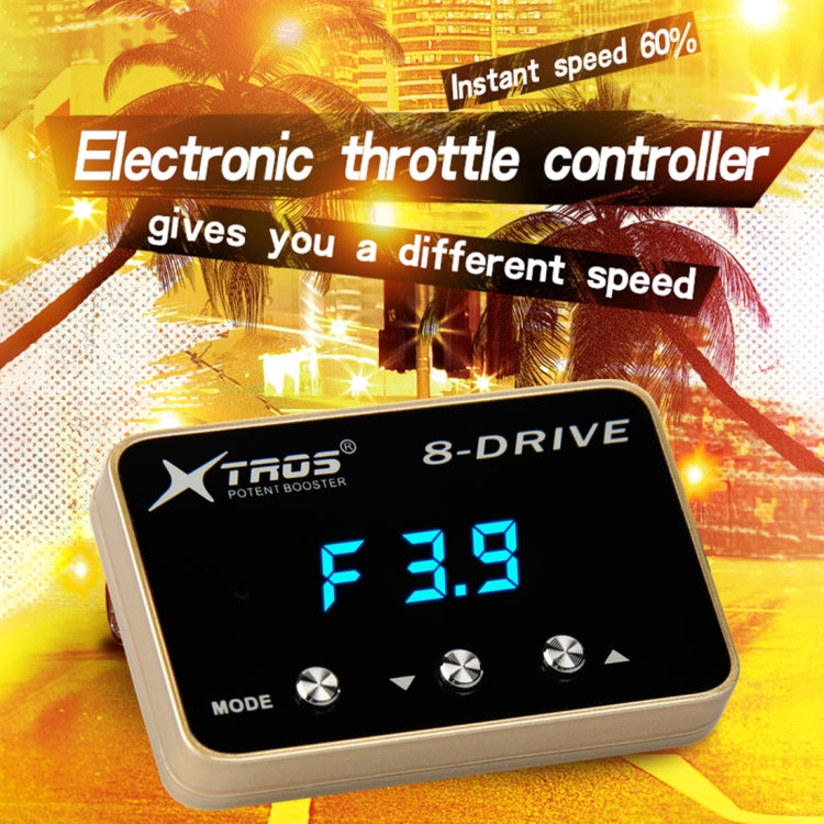 For Ford Mustang 2011- TROS 8-Drive Potent Booster Electronic Throttle Controller Speed Booster - In Car by TROS | Online Shopping UK | buy2fix