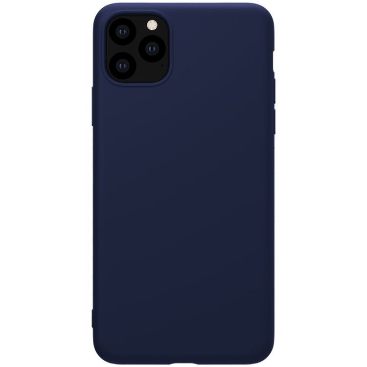 For iPhone 11 Pro NILLKIN Rubber-wrapped TPU Protective Case(Blue) - iPhone 11 Pro Cases by NILLKIN | Online Shopping UK | buy2fix