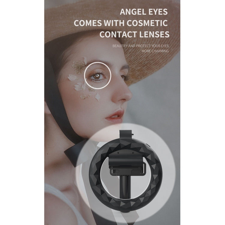 Q07 6 Inch Ring Light Portable Bluetooth Selfie Stick Tripod - Consumer Electronics by buy2fix | Online Shopping UK | buy2fix