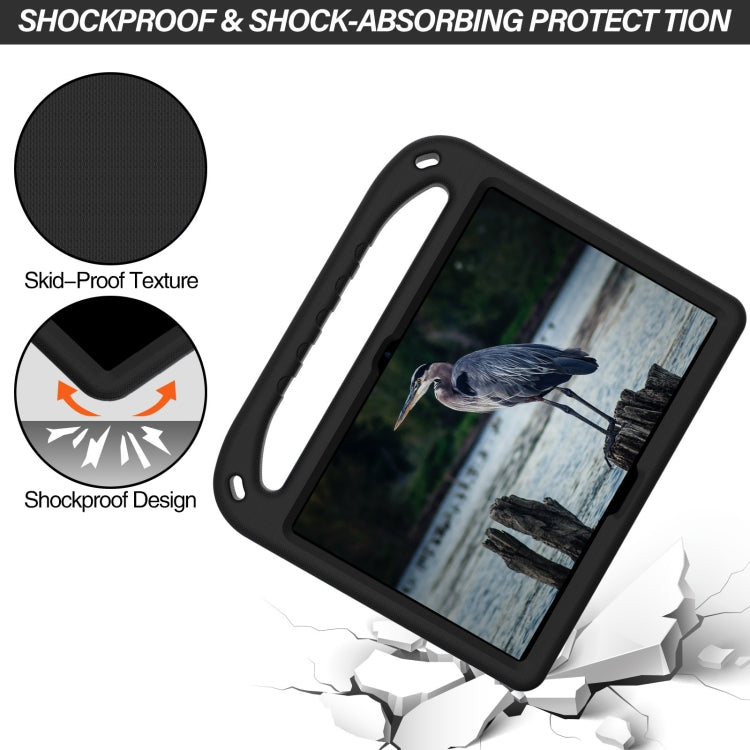 For Lenovo Tab M10 TB-X505F & TB-X605F / P10 TB-X705F Handle Portable EVA Shockproof Anti Falling Protective Case with Triangle Holder(Black) - Lenovo by buy2fix | Online Shopping UK | buy2fix