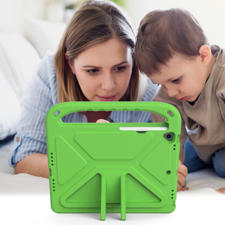 For iPad 10.2 2021 / 2020 / 2019 Handle Portable EVA Shockproof Protective Case with Triangle Holder(Green) - iPad 10.2 Cases by buy2fix | Online Shopping UK | buy2fix