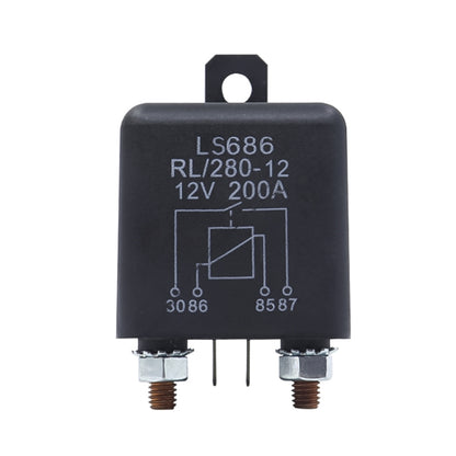 12V 1.8W Continuous Type 200A RV Modified Start Relay - In Car by buy2fix | Online Shopping UK | buy2fix