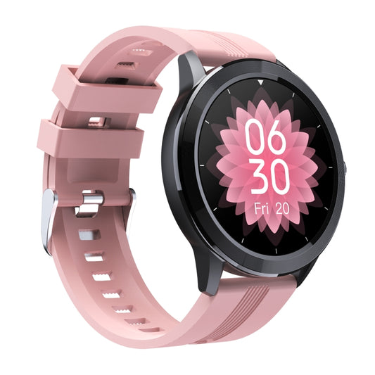 QS29 1.28 inch IPS Screen Bluetooth 5.0 IP67 Waterproof Smart Bracket, Support Sleep Monitoring/Heart Rate Monitoring/Body Temperature Monitoring(Pink) - Smart Wear by buy2fix | Online Shopping UK | buy2fix