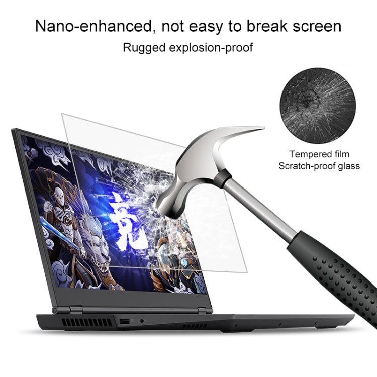 Laptop Screen HD Tempered Glass Protective Film For Lenovo Y7000P 2021 15.6 inch - Computer & Networking by buy2fix | Online Shopping UK | buy2fix