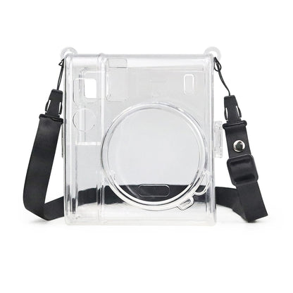 Protective Crystal Case with Strap For FUJIFILM Instax mini 40(Transparent) - Camera Accessories by buy2fix | Online Shopping UK | buy2fix