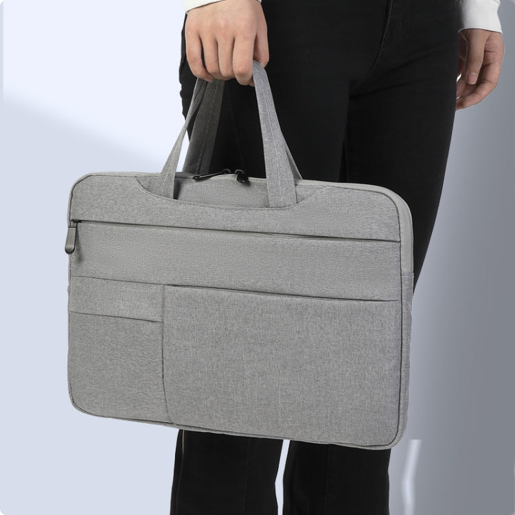 POFOKO C510 Waterproof Oxford Cloth Laptop Handbag For 12-13 inch Laptops(Black) - 12.1 inch by POFOKO | Online Shopping UK | buy2fix